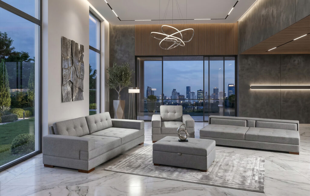 İDEA SIRT MEKANİZMALI ÜÇLÜ KOLTUK